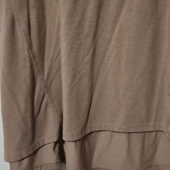 Serena Williams Tan Sleeveless Top with Navy LEGGINGS L - Picture 4 of 9